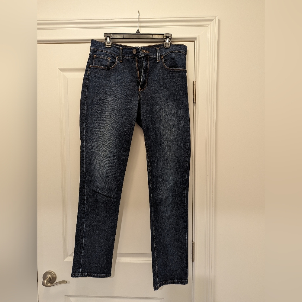 Mott & Bow dark wash boyfriend jeans